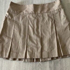 Express women’s pleated skirt. Size 2| lined. Pin striped design.